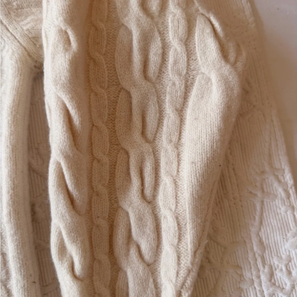 Aritzia Babaton Stargaze Cable Knit Turtleneck Sweater - Picture 5 of 13